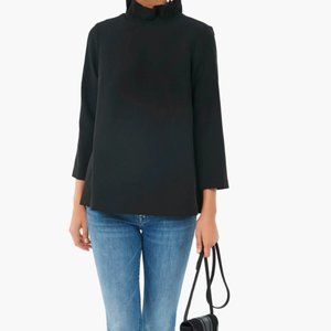Tuckernuck Faye Blouse - Black, Size Medium